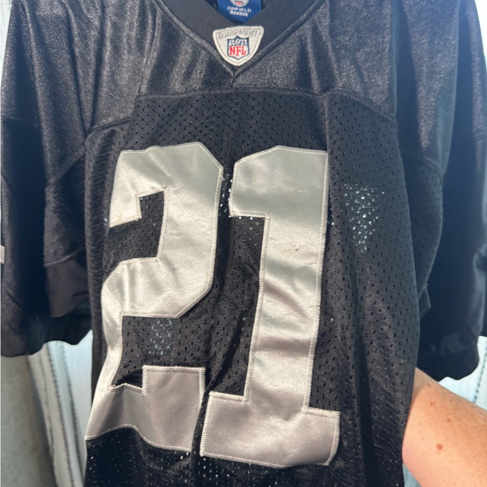 Reebok Black and White NFL Jersey